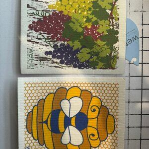 Wet-It! Swedish Treasures Dishcloth & Cleaning Cloth -Set of 2